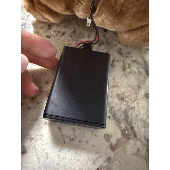 VTG Y2k Christmas Hound Dog Smart Ind. Group Sings "Jingle Bells" Toy Plush Read - Picture 11 of 15